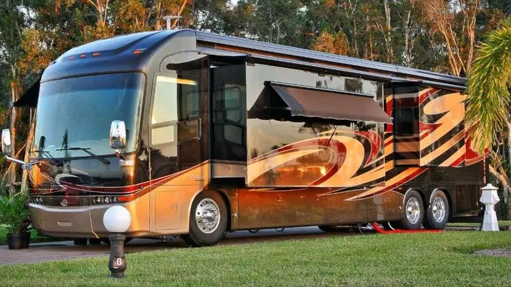 Class A recreational vehicle.