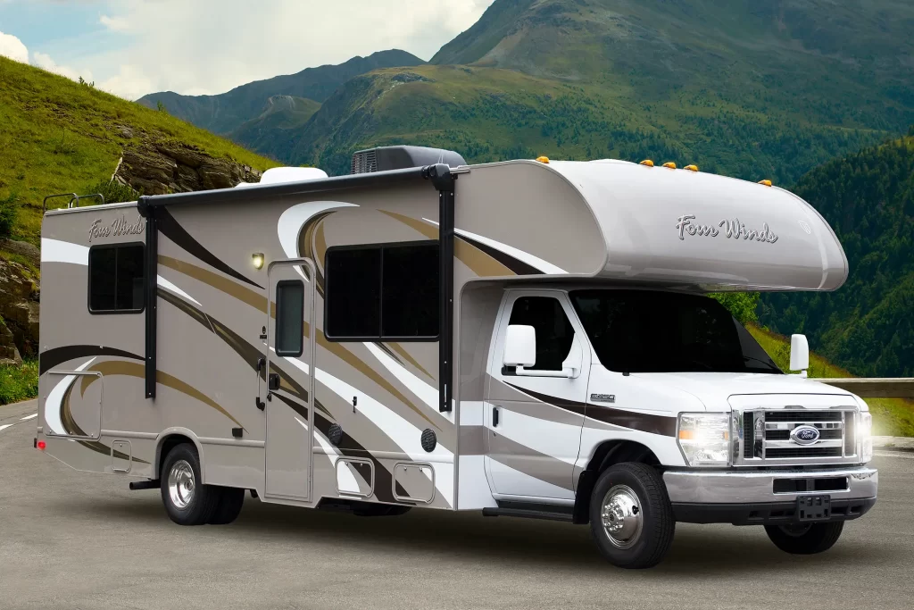 Class C recreational vehicle.