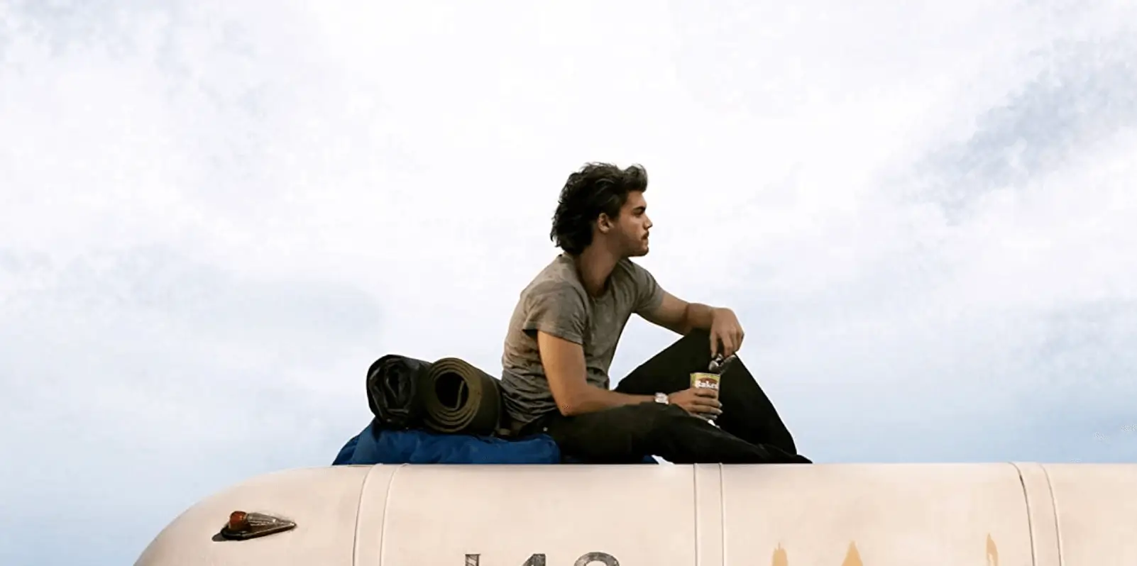 Emile Hirsch in 'Into the Wild'.