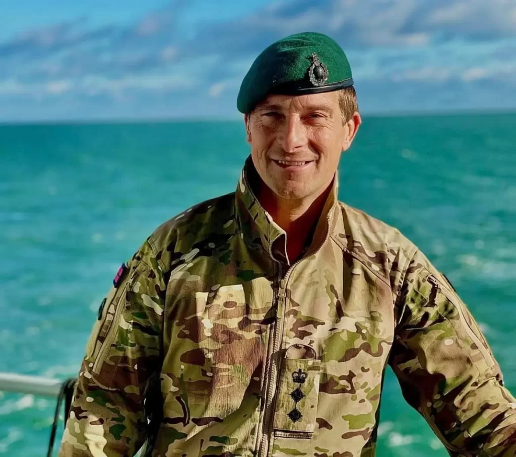 Honorary Colonel Bear Grylls.