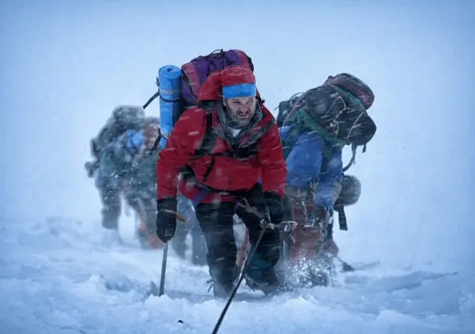 Jason Clarke in 'Everest'.