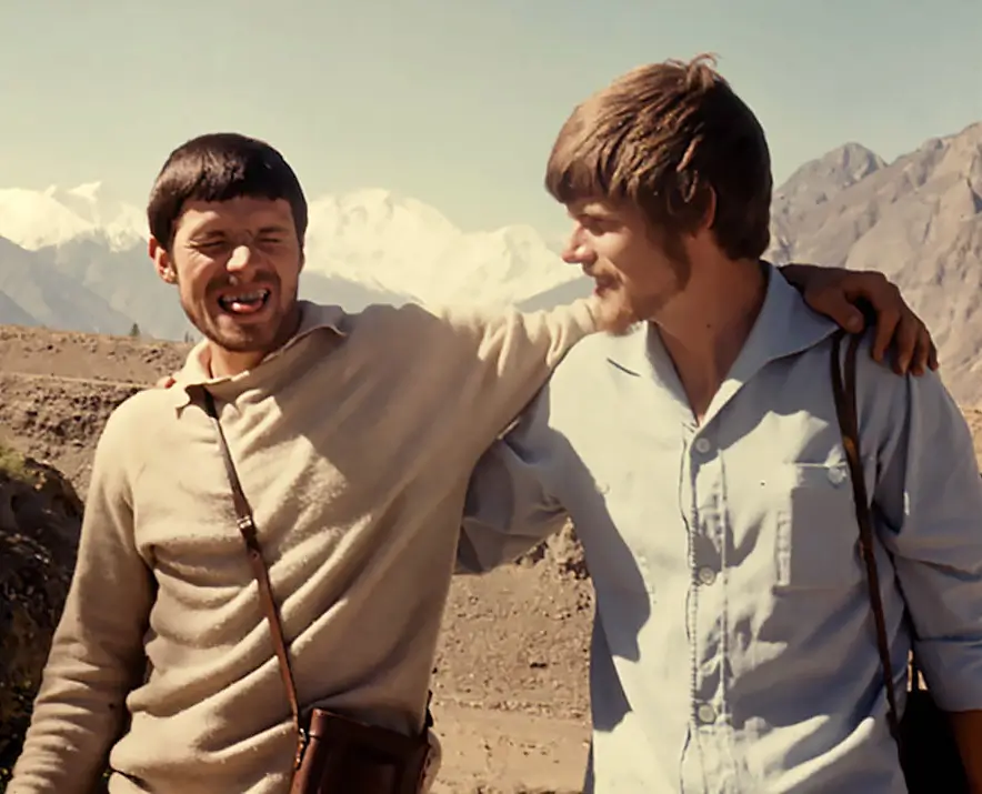 Messner brothers on Nanga Parbat, Pakistan.