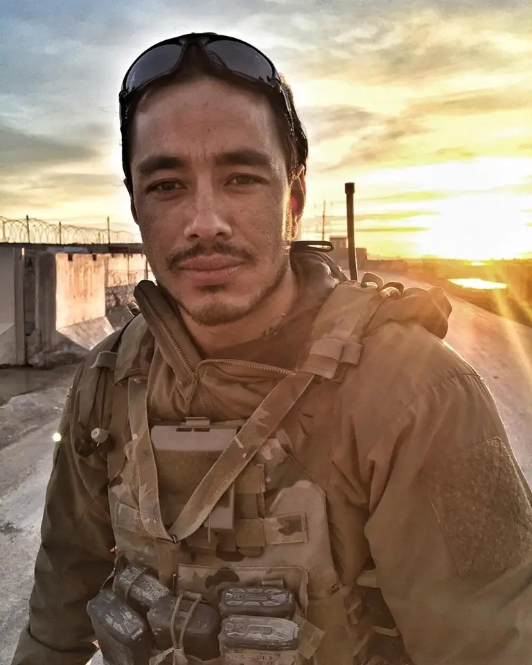 Nirmal Purja serving in the SBS.