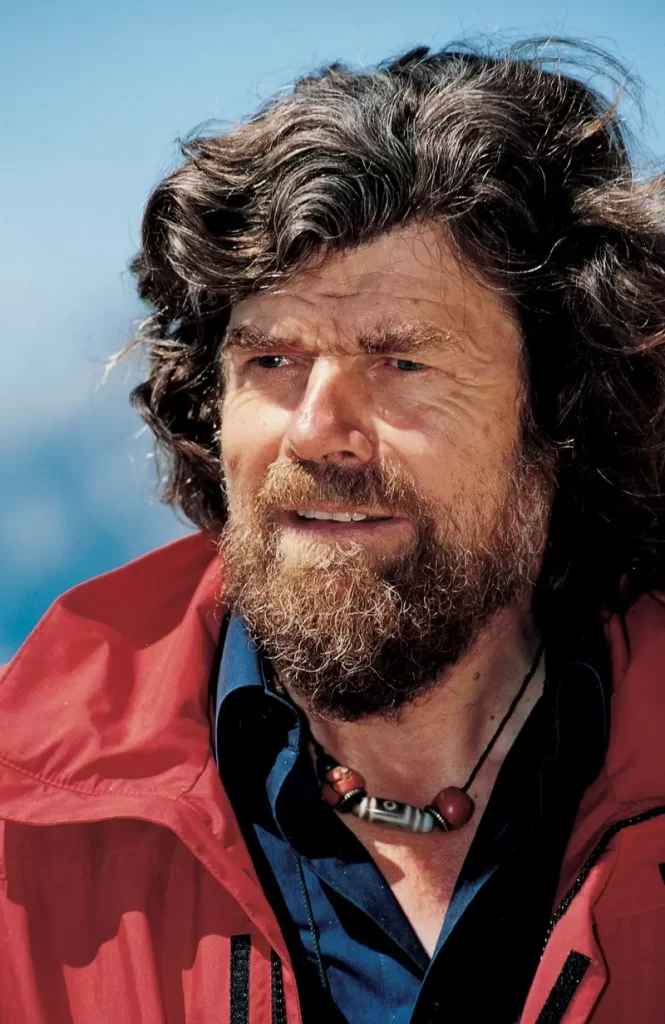 Reinhold Messner, the first to climb all fourteen eight-thousanders.