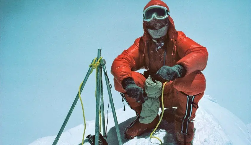 The greatest, Reinhold Messner.