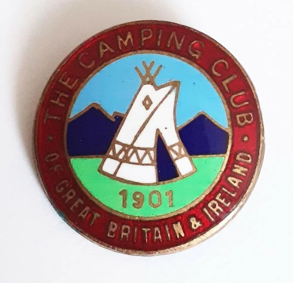 The badge of the Camping Club of Great Britain and Ireland.