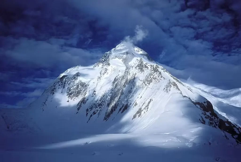 Gasherbrum I, the eleventh of all 14 eight-thousanders.
