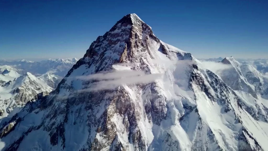 K2, the second of all 14 eight-thousanders.