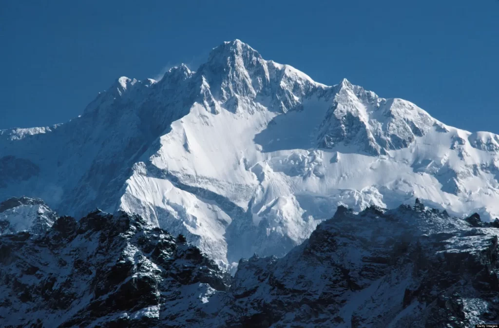 Kangchenjunga, the third of all 14 eight-thousanders.